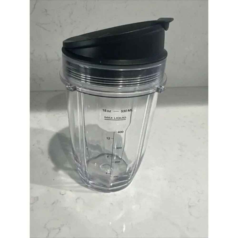 Nutri Ninja Blender Replacement cup -‎ 18oz Cup With Sip And Seal Lid